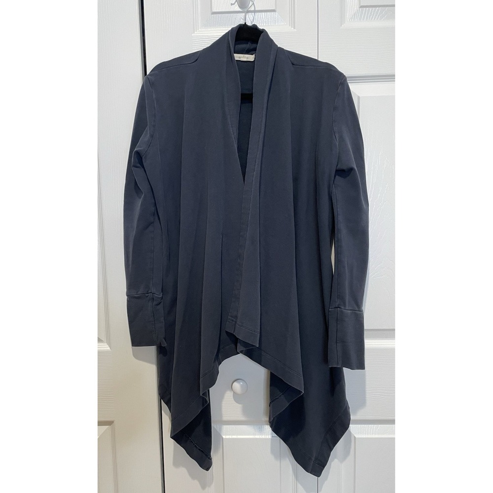 Eco Skin Womens Organic Cotton Waterfall Cardigan Size XS Oversized Sustainable‎